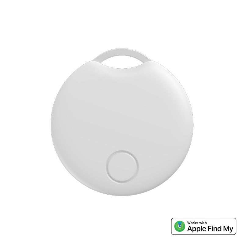 Bluetooth GPS tracker compatible with Apple Find My for locating keys, wallets, bikes, and more.