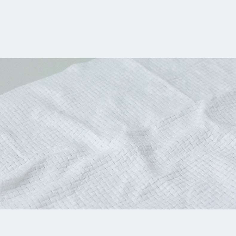 Portable compressed towel for face, disposable beauty tool.