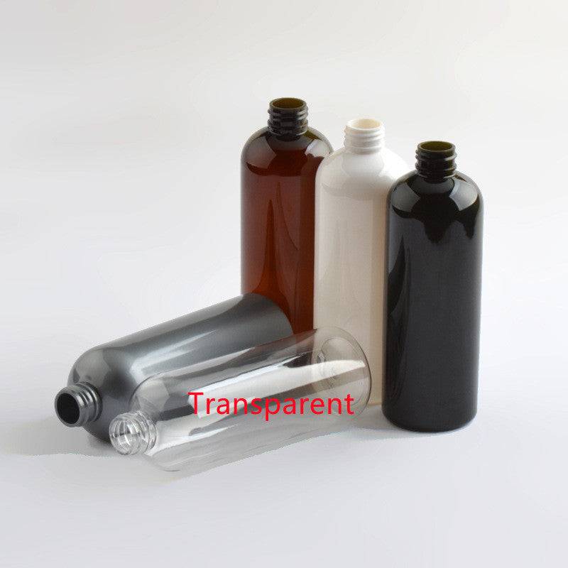 300ml plastic bottles for hydrosol, available in transparent, white, brown, black, and pearly gray, suitable for essential oils and cosmetics.