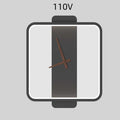  Black square style110V