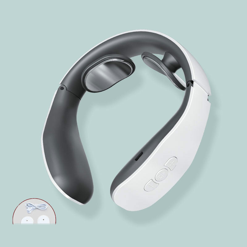 Multifunctional cervical spine massager for shoulder and neck pain relief.