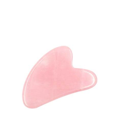 Natural powder crystal jade scraping board for massage.
